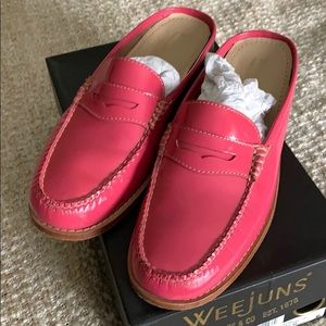 Bass Weejun “Wynn” mules